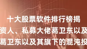 十大股票软件排行榜揭晓知名投资人、私募大佬葛卫东以及其旗下的混沌投资